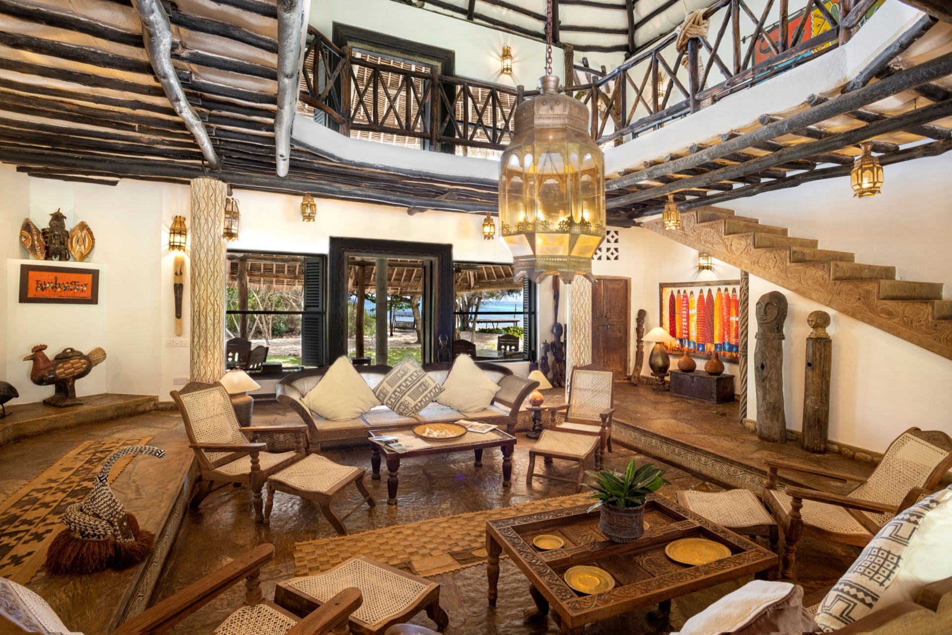 kenya kinondo kwetu lounge beach view 01